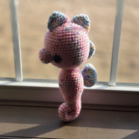 Crochet Seahorse, Acrylic