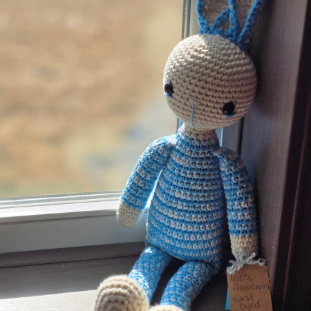 Crochet Bunny, 100% Cotton, HD