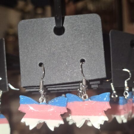 Trans Pride Flag Butterfly Dangler