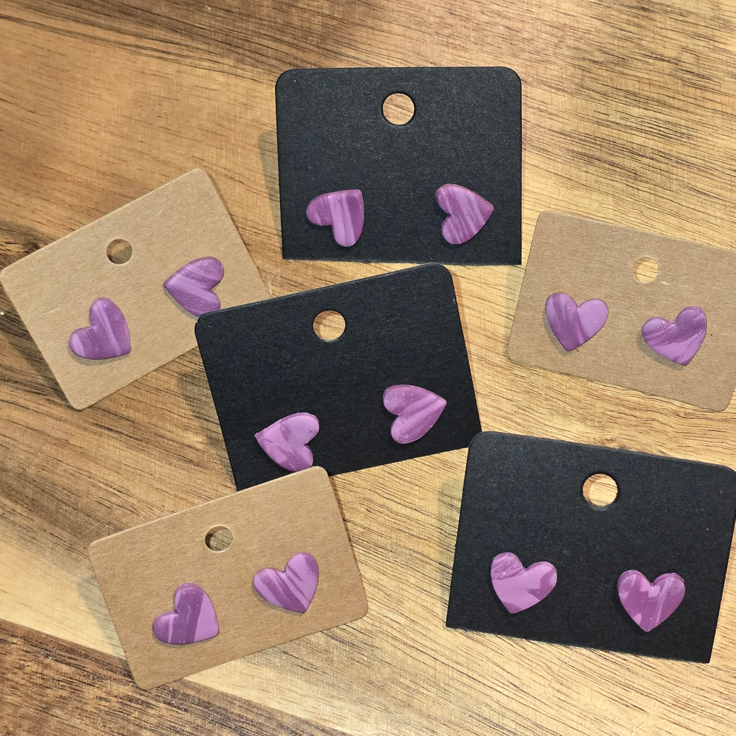 Purple Heart Stud, .5″