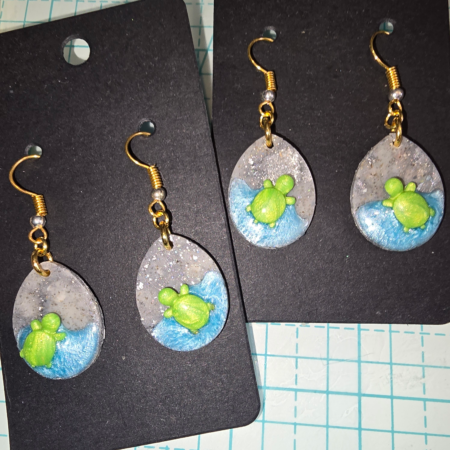 Sea Turtle Earrings